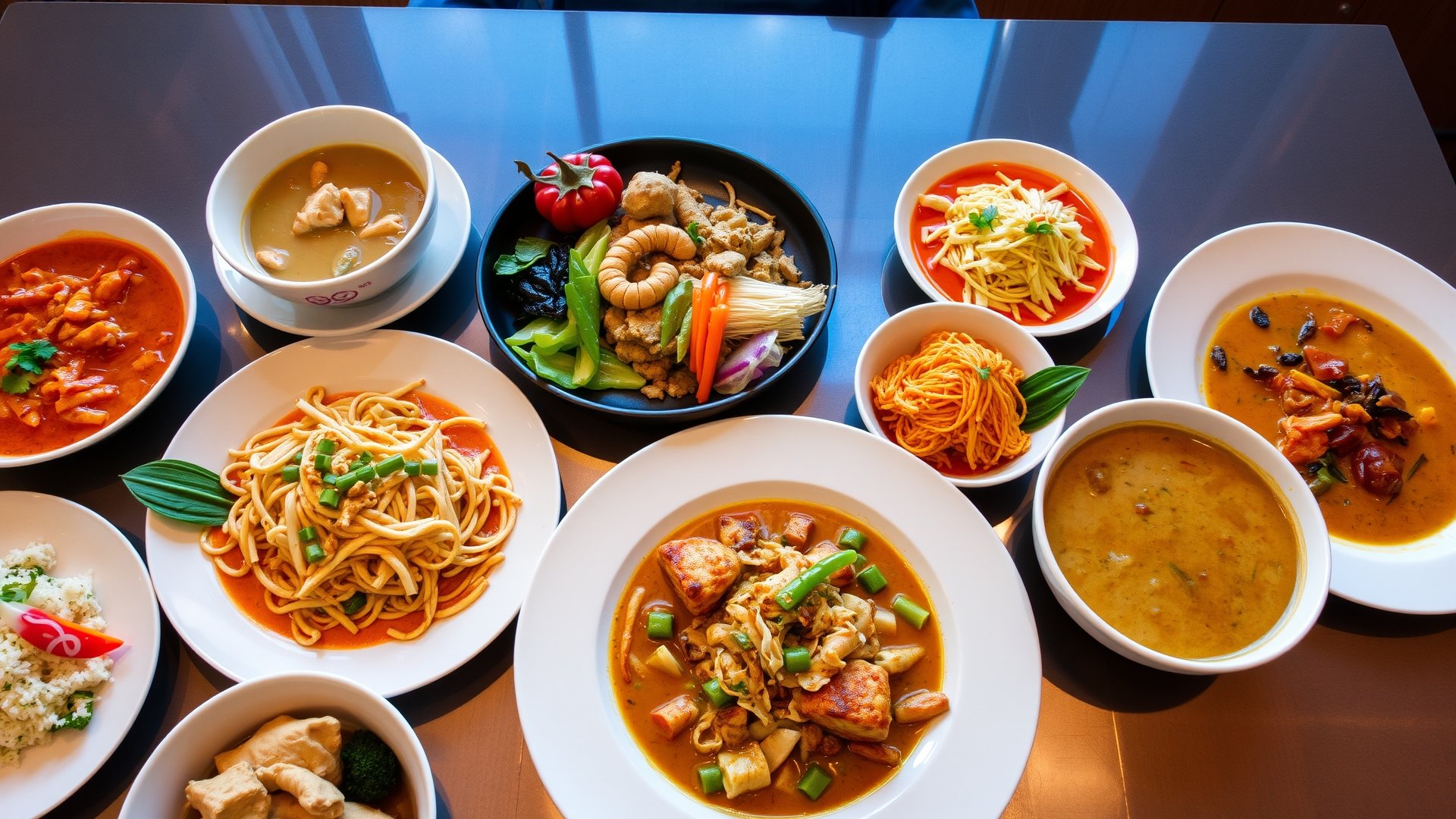 Thai Food Background